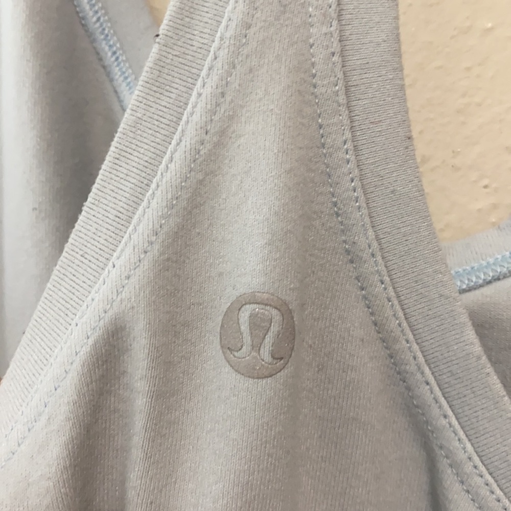 Lululemon Light Blue Racerback Tank Top - Picture 8 of 8